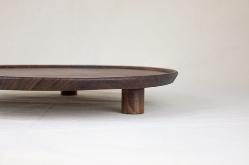 Wood Table Ritual Small Ritual Table in Solid Walnut | Shenti Life