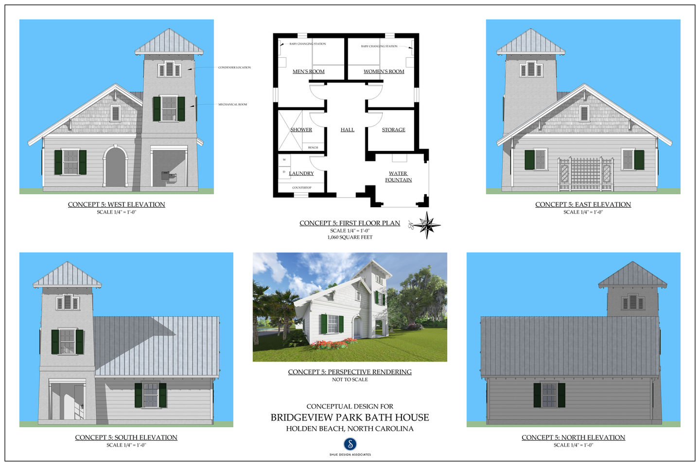 Plan and Elevations