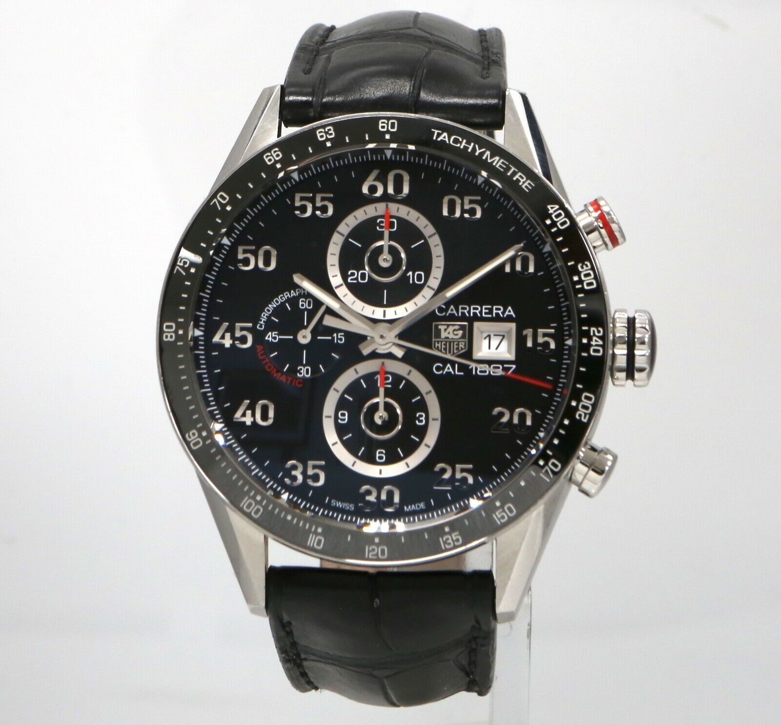 TAG Heuer CARRERA Chronograph 43mm CAR2A10.FC6235 Cal.1887 Automatic Swiss Watch