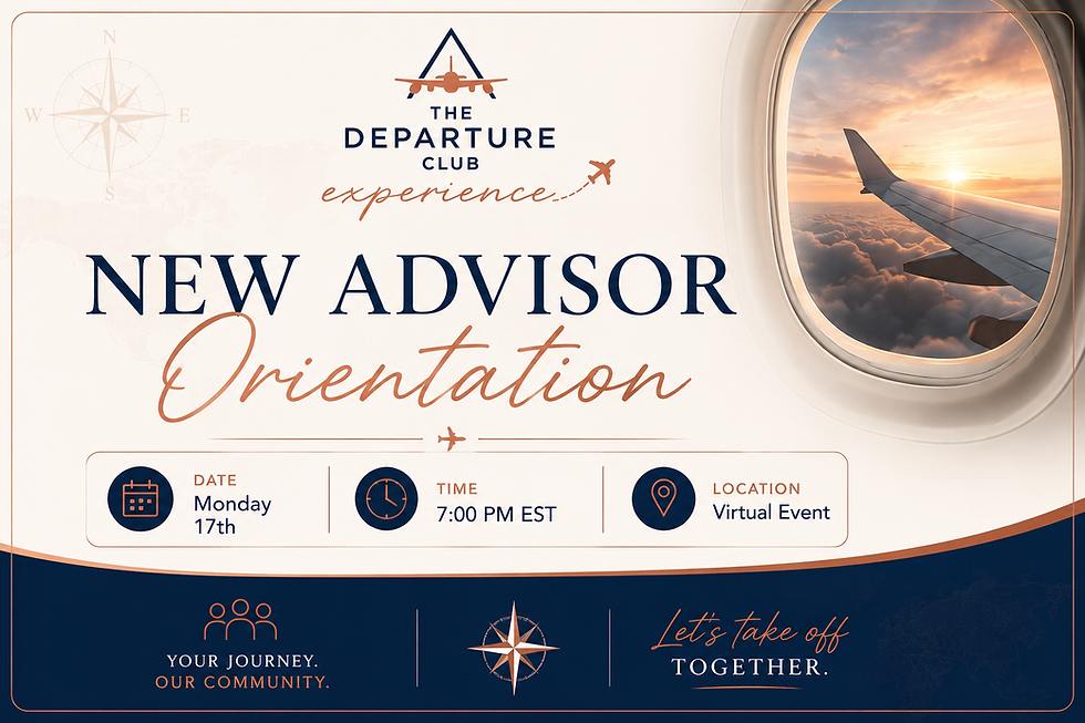 New Advisor Orientation