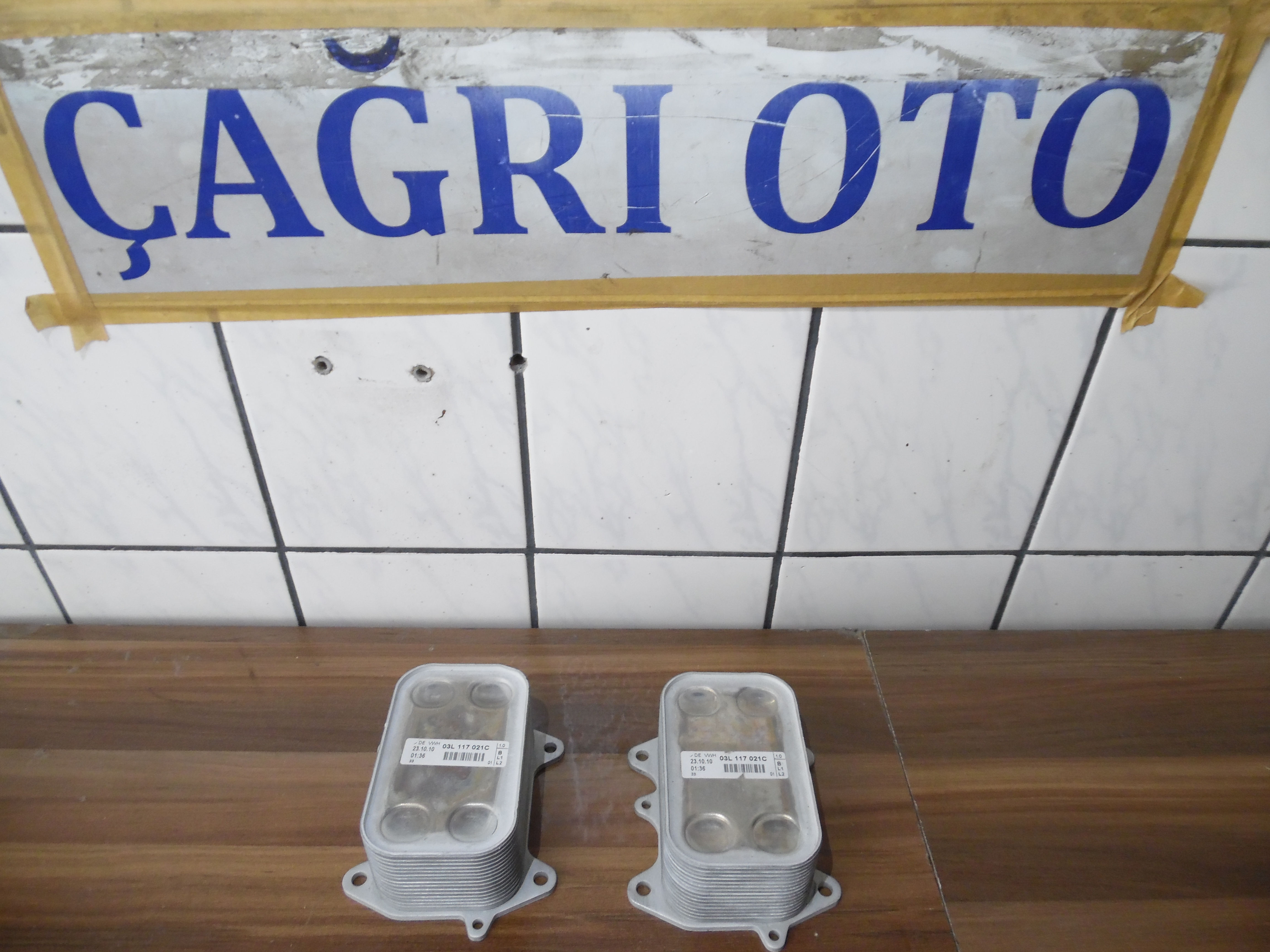 03L117021C YAĞ SOĞUTUCU AUDİ SEAT SKODA JETTA GOLF ÇAĞRI OTO MASLAK