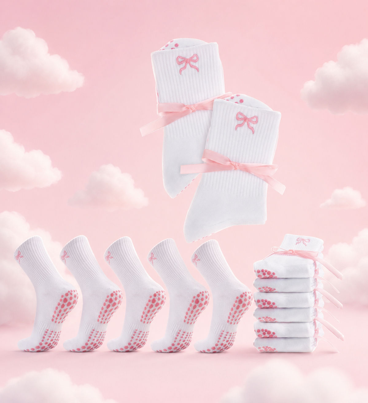 Sweet, soft, and coquette approved socks🎀☁️💗🫧🎀