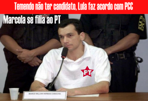 Marcola se filia ao PT !