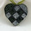 Thumbnail: Green & Silver Small Tile Mosaic Heart
