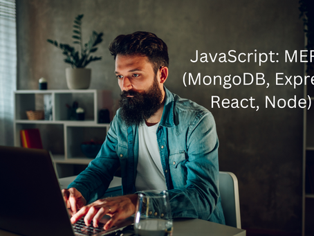 JavaScript: MERN (MongoDB, Express, React, Node)