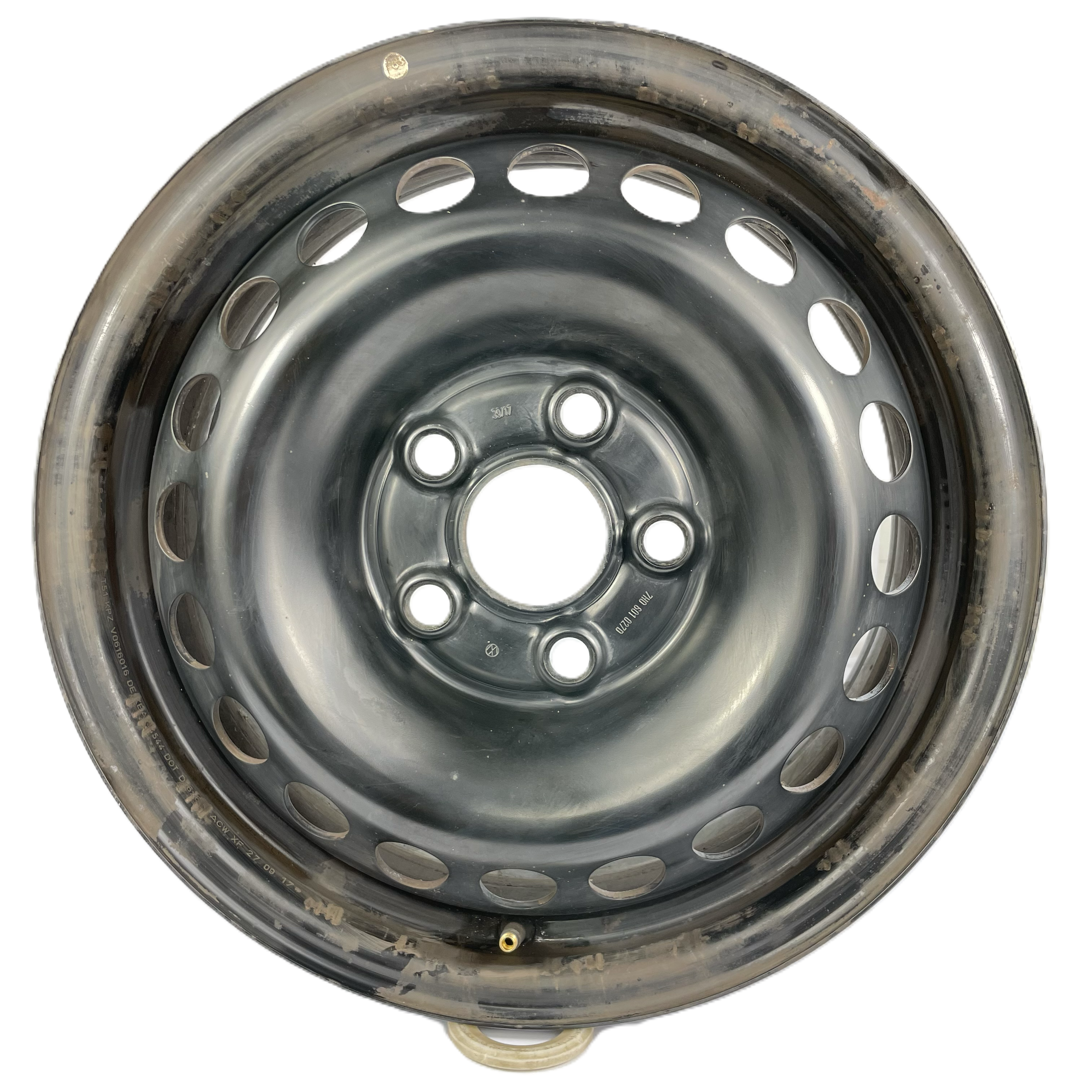 Stahlfelge 6,5Jx16 Zoll ET51 LK 5x120 7H0601027D für VW Volkswagen VW T5 T6 BUS