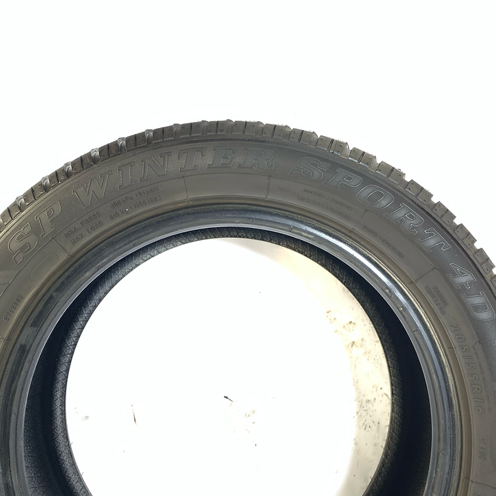 Miniaturbild: 1x 205/55 R16 91H DUNLOP DOT2019 Profil 6 mm SP Winter Sport 4D