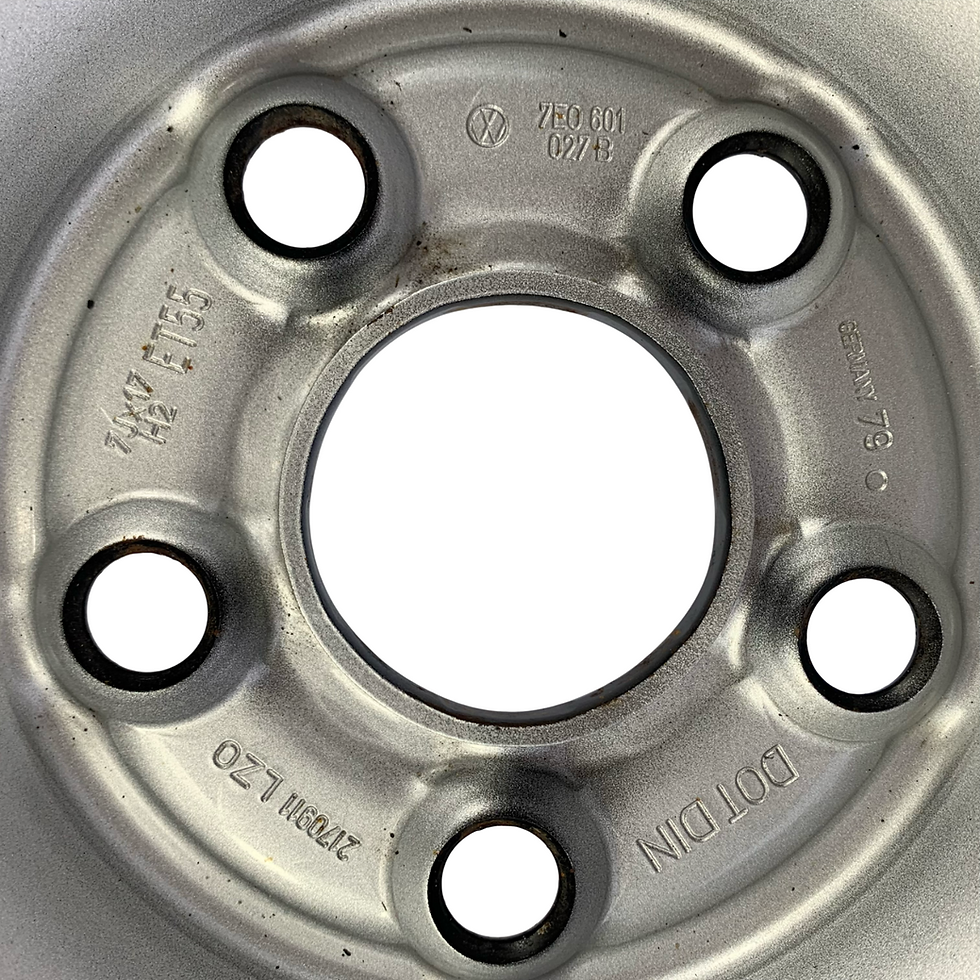 Miniaturbild: Stahlfelge 7Jx17 ET55 5x120 7E0601027B für VW T5 California Multivan