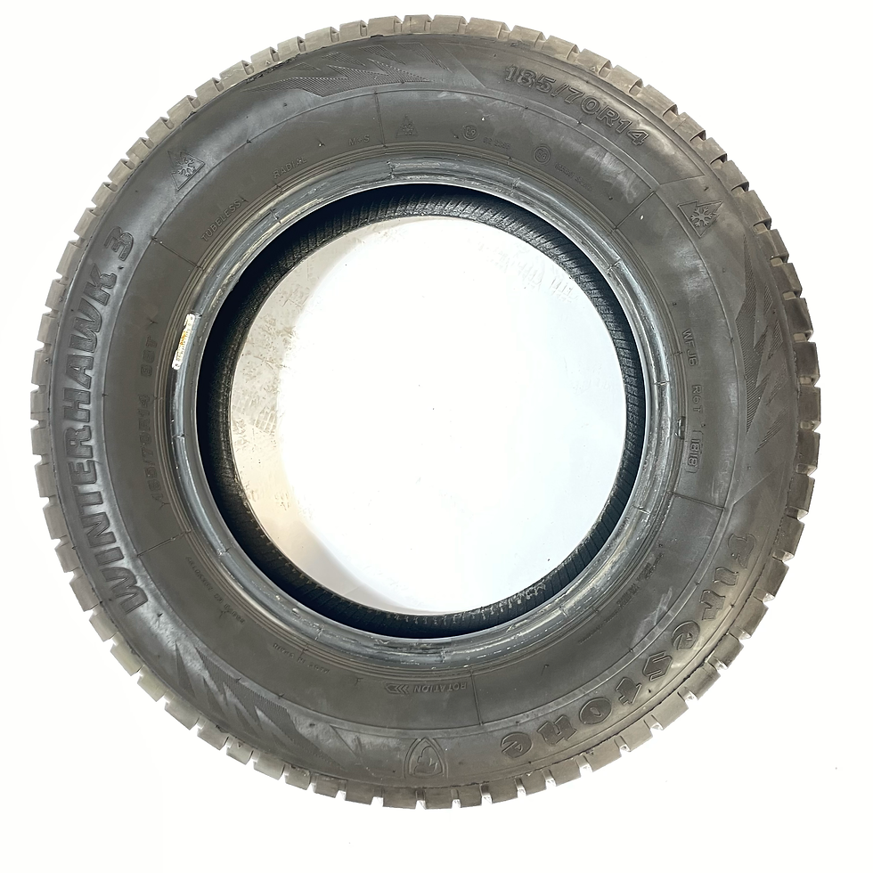 Miniaturbild: 2x 185/70 R14 88T Firestone DOT2018 Profil 6 mm WinterHawk 3