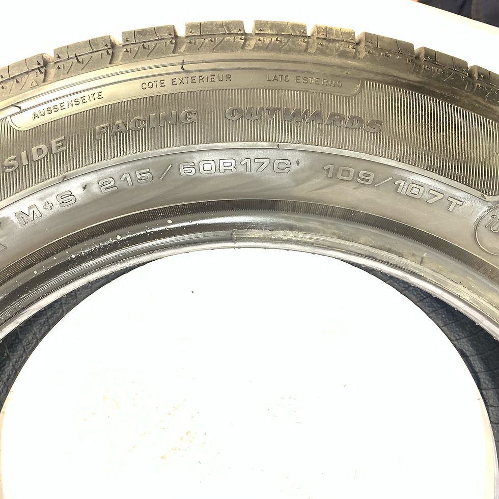 Miniaturbild: 1x 215/60 R17C 109/107T GOODYEAR DOT2019 Profil 6 mm Cargo Vector