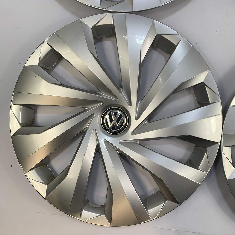 Miniaturbild: Original VW Polo 6,7 Radkappen 15 Zoll - (4stk.) - Silber - 2G0601147A