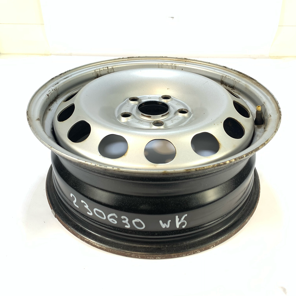 Miniaturbild: Original VW Caddy 3 III Stahlfelge - 6x16 ET:50 LK:112 - 2K3601027 Silber