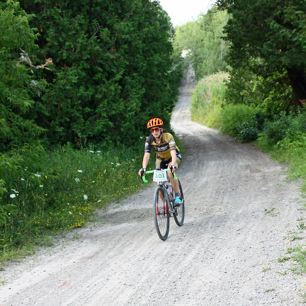 Gravel bike riding