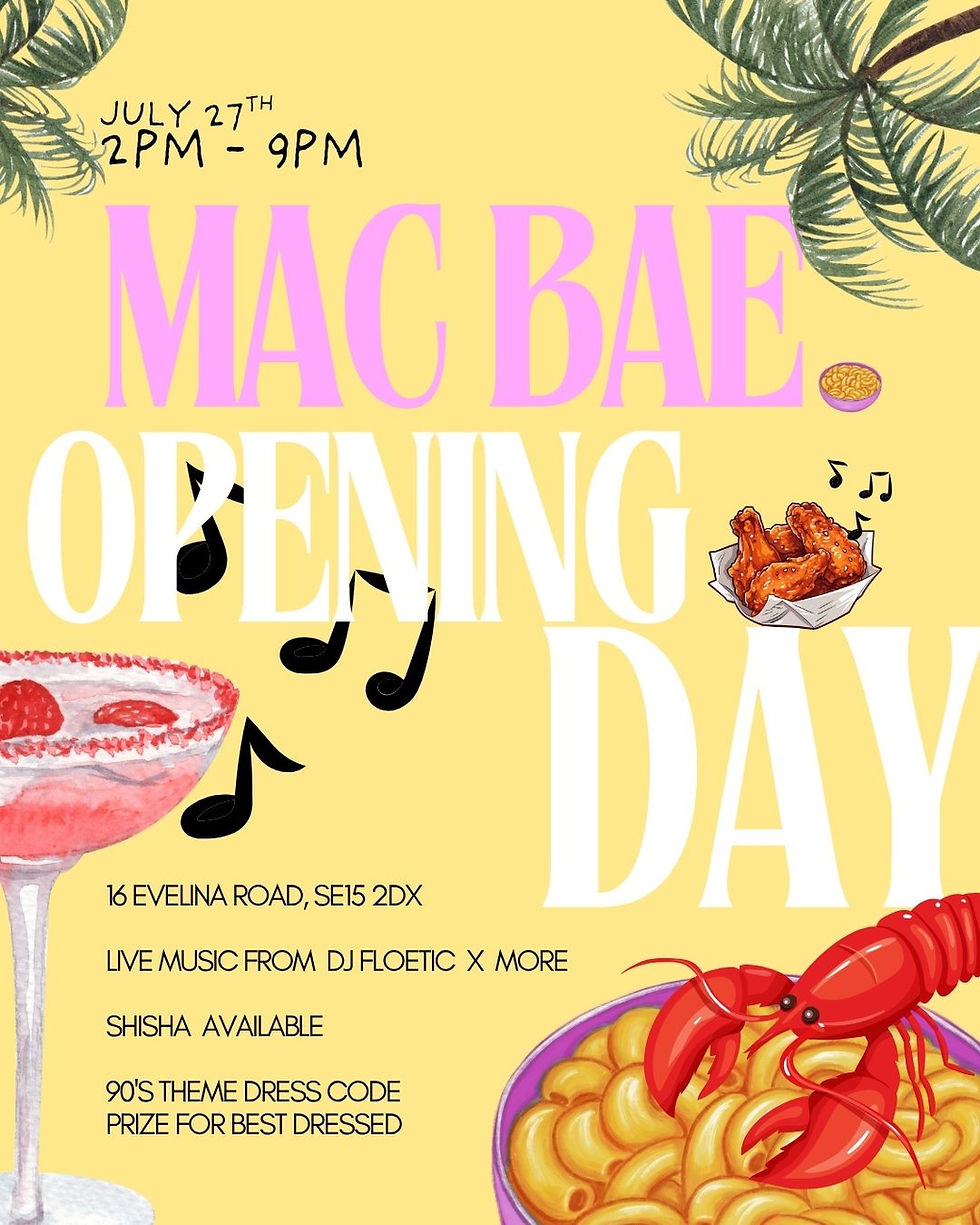 MAC BAE OPENING DAY