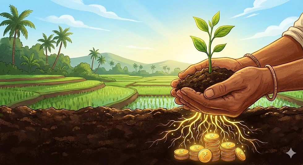 Carbon credits is not a subsidy, it's a potential carbon factory; it’s a tradeable asset