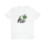 Thumbnail: Hi Unisex Jersey Short Sleeve Tee