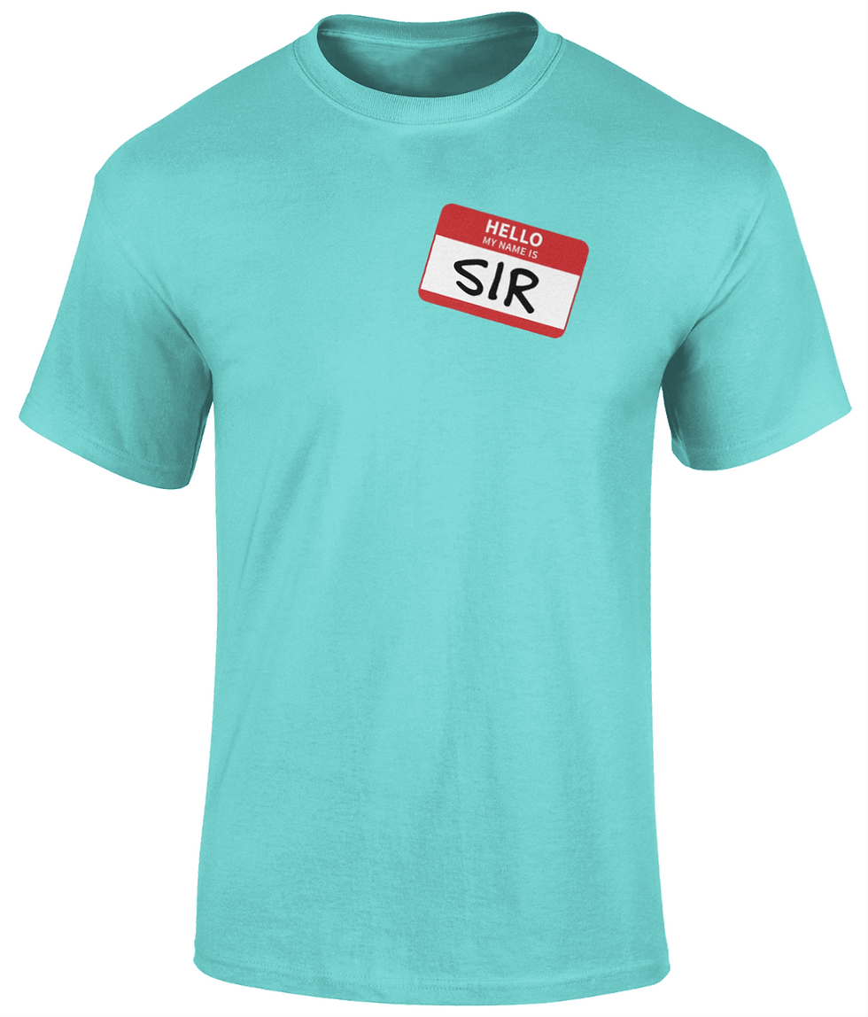 Thumbnail: Hello my name is... SIR