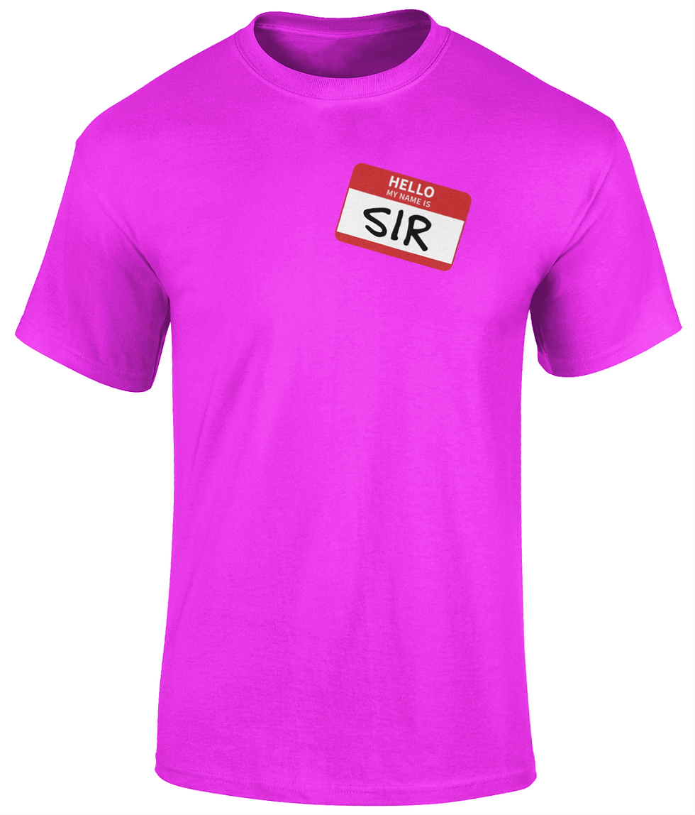 Thumbnail: Hello my name is... SIR