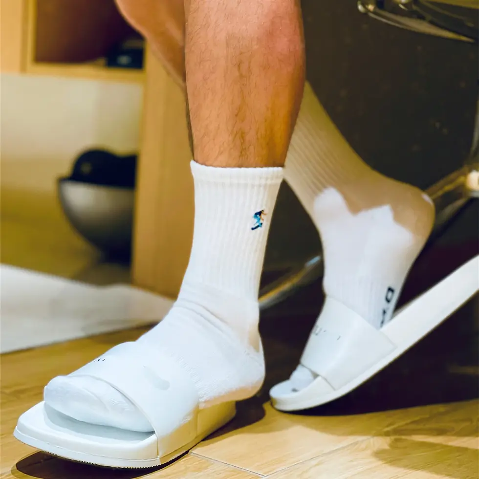 Thumbnail: Sportsman - White Socks  Crew 