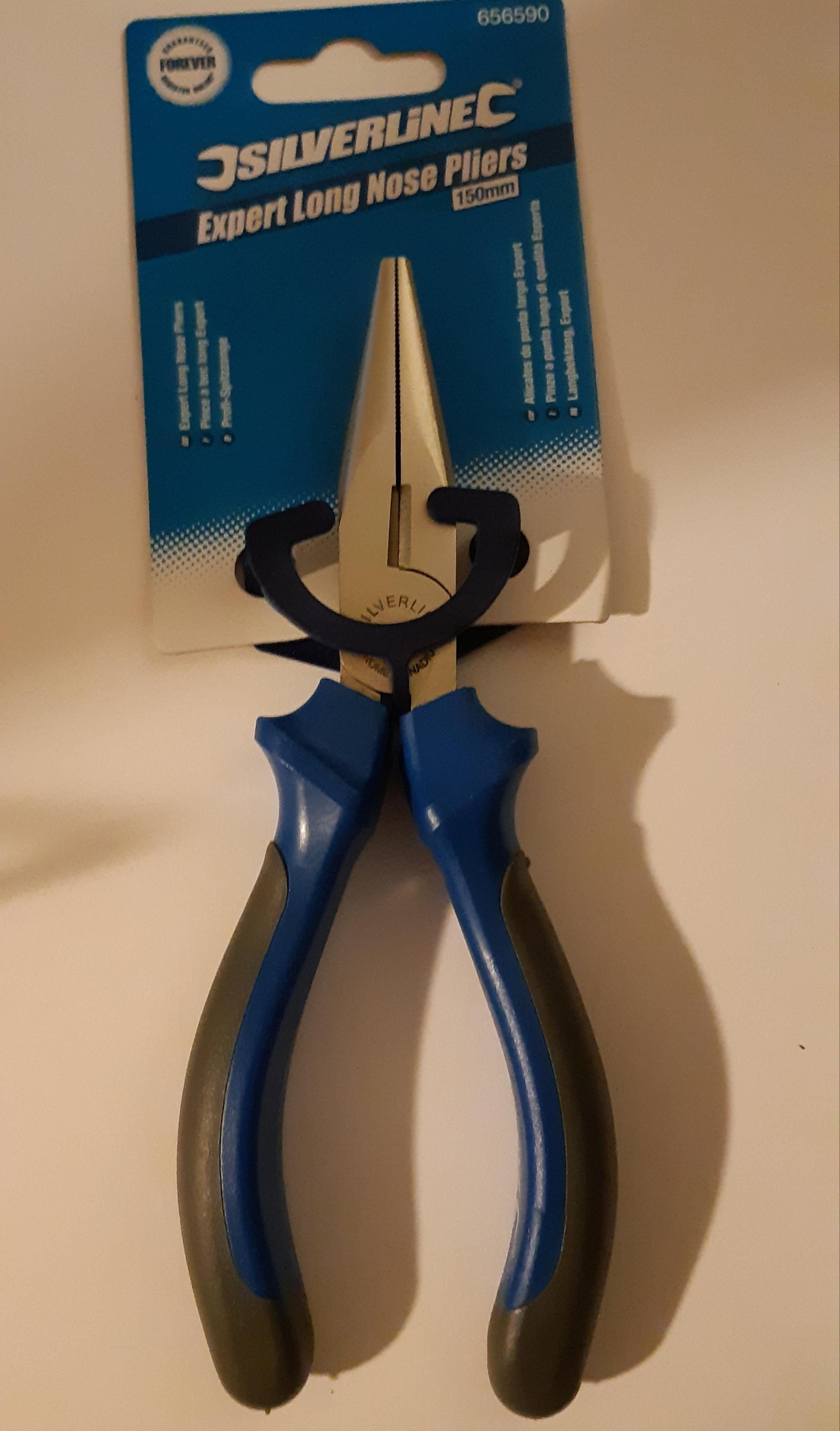 Silverline Expert Long Nose Pliers 150mm