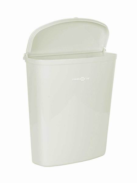 Brunner Pillar White Bin