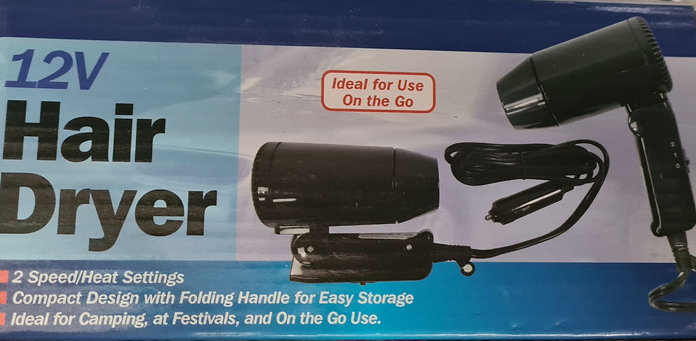 Effortless Styling on the Go with a 12V Hair Dryer
