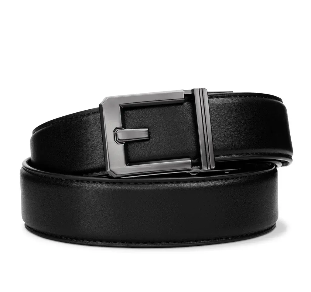 Kore Essentials X3 Buckle black leather gun belt