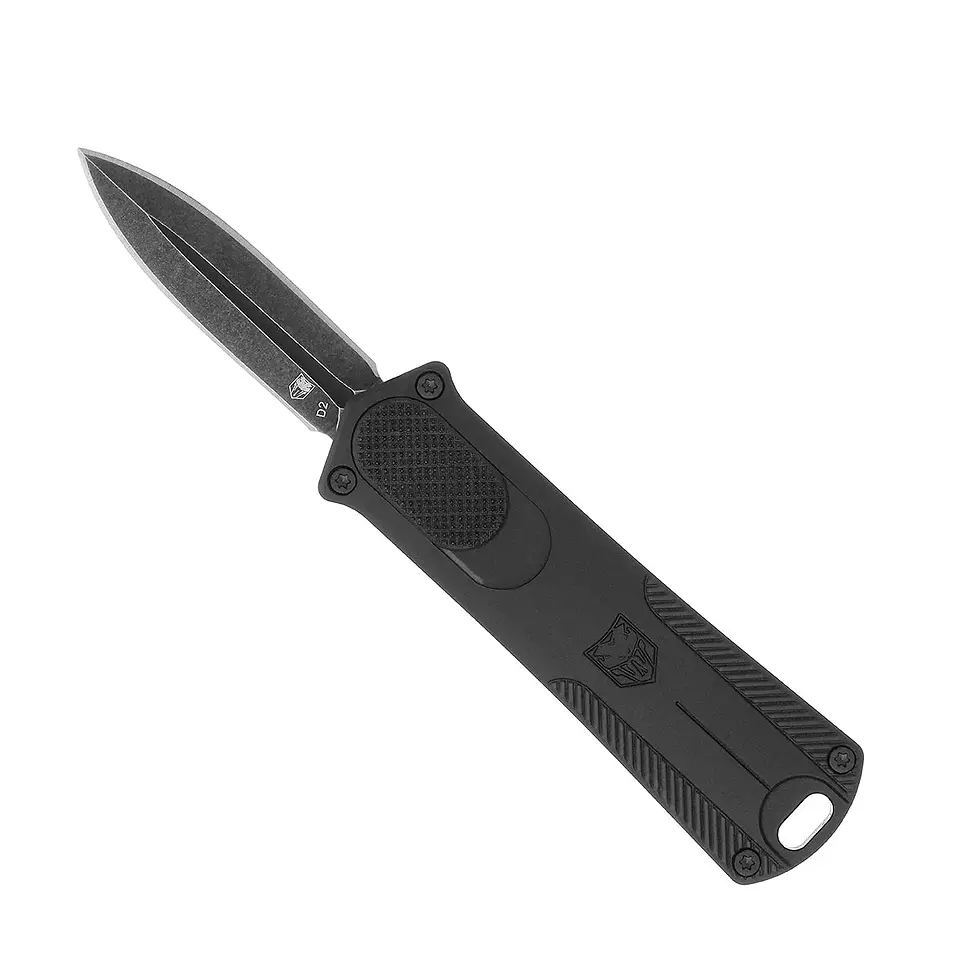 cobraTec OTF 952 Dagger Black with Carbon Fiber