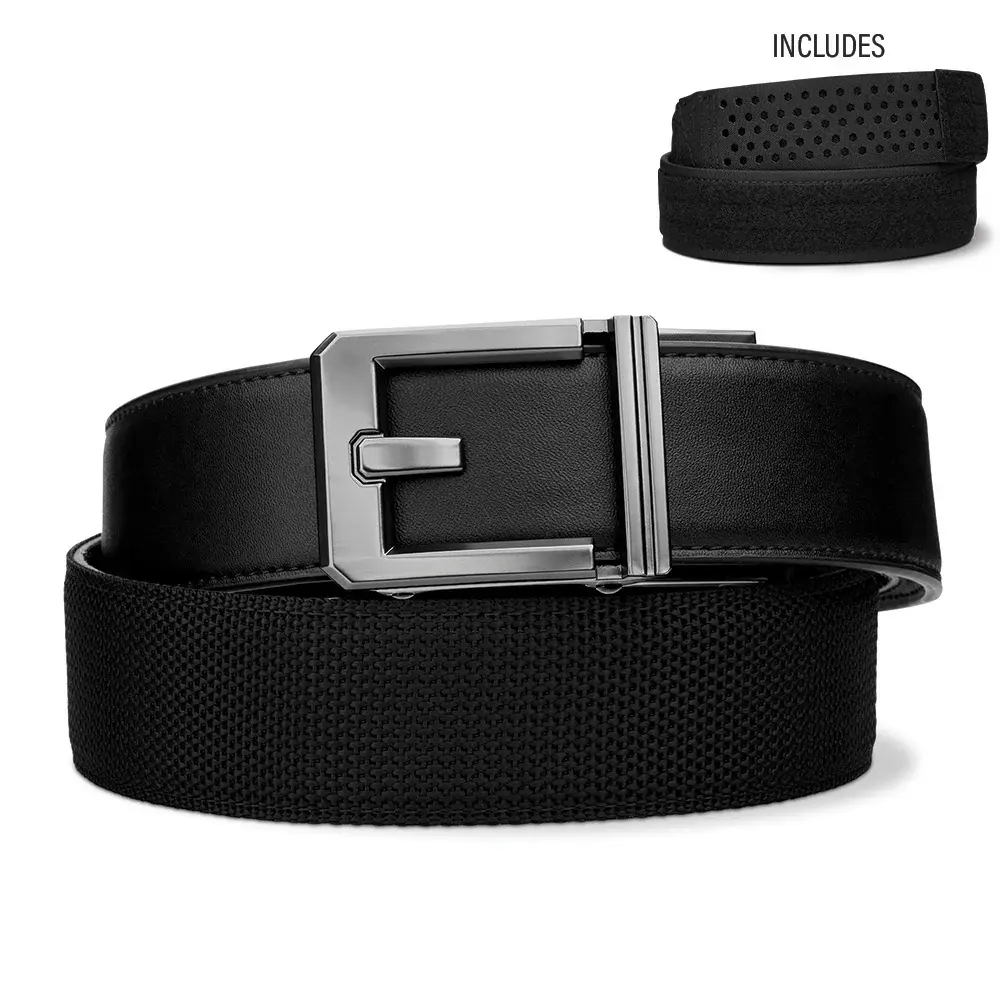 Kore Essentials Executive Protection Black Armortek Belt 1.5" complete x3