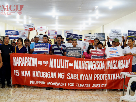 PMCJ Forum: Sablayan fisherfolk air dismay over 15km SC ruling, resulting yield loss
