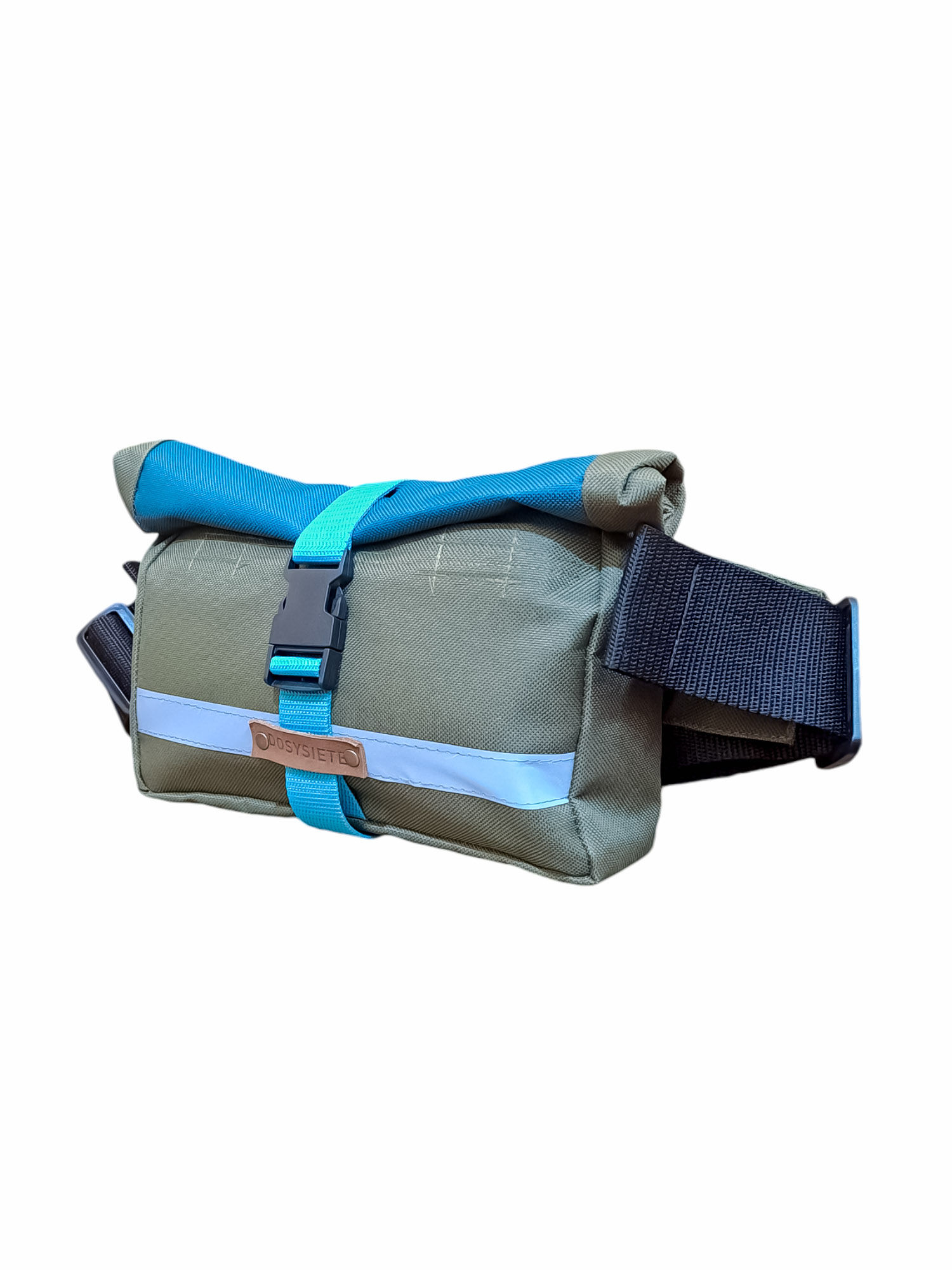 Banano rolltop Verde olivo / Turquesa