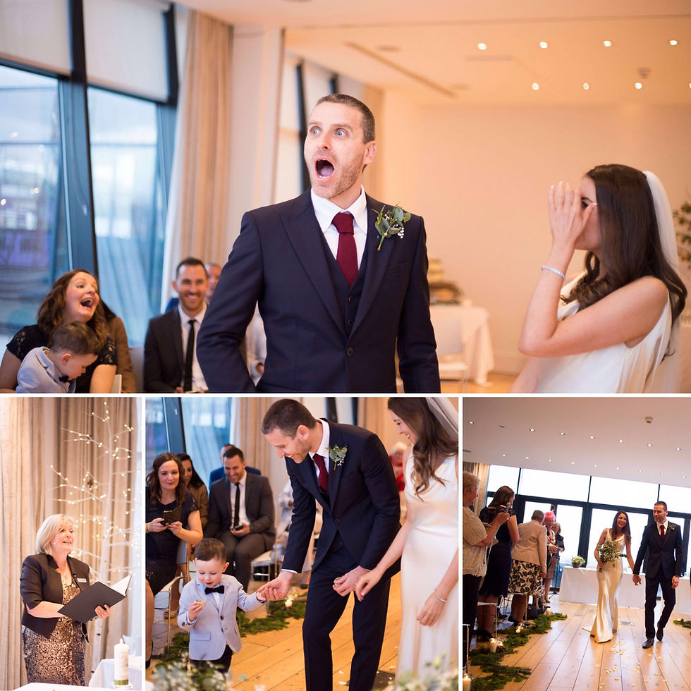 Humanist Wedding Celebrant, Lorraine Hull at Hope Street Hotel, Liverpool