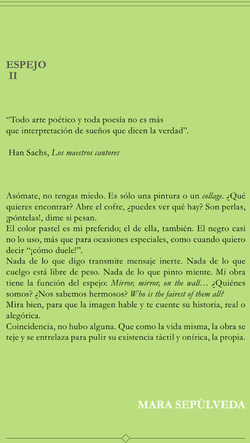 Miroir por Mara Sepúlveda