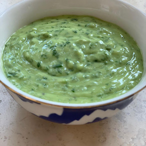 Avocado+cilantro sauce