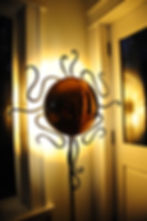 forged steel and copper unique sunburst eclypse lamp (3).JPG