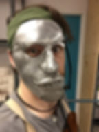 forged aluminum creepy serial killer face mask.JPG