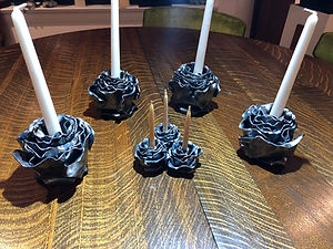 forged steel blooming rose flower candle holders (2).jpeg