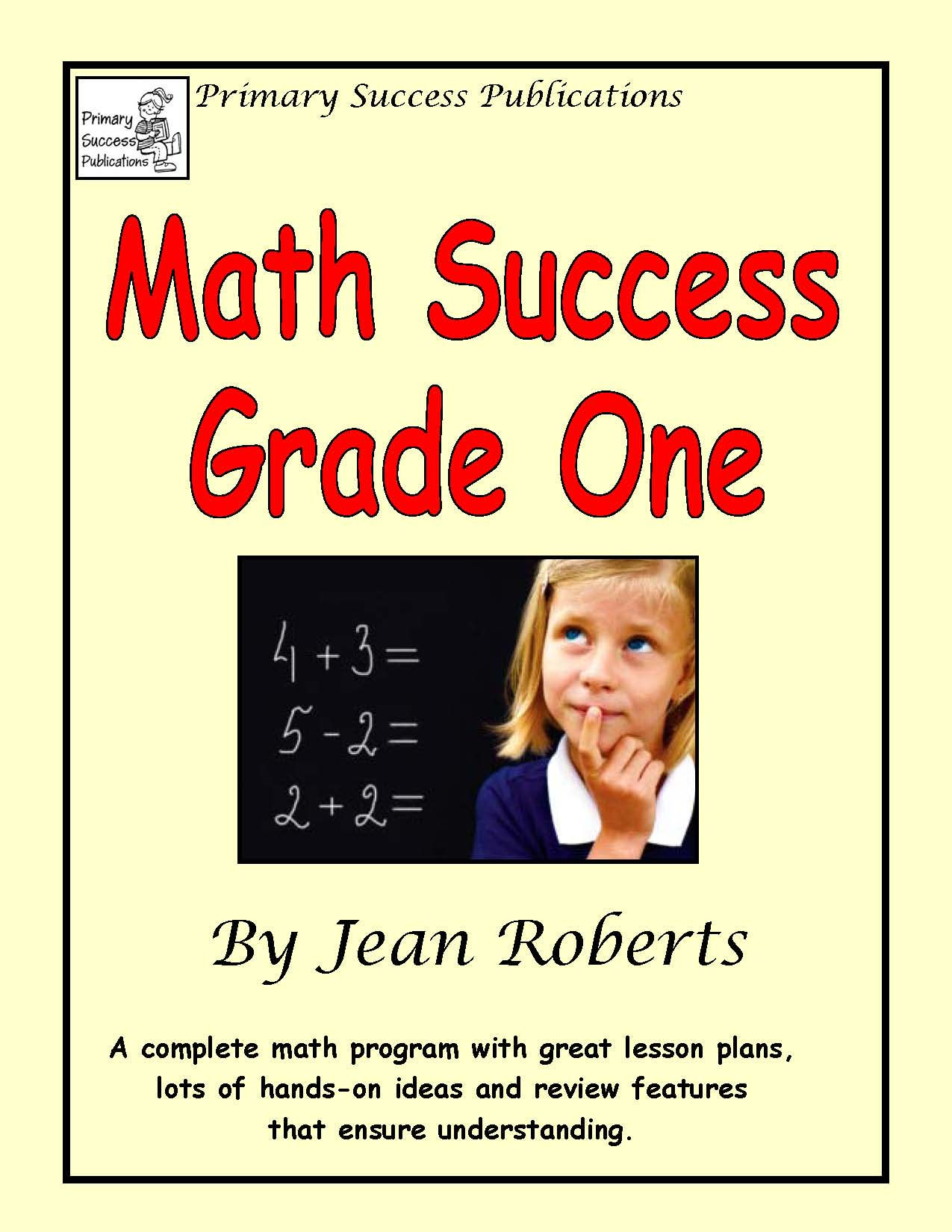 Math Success Grade One