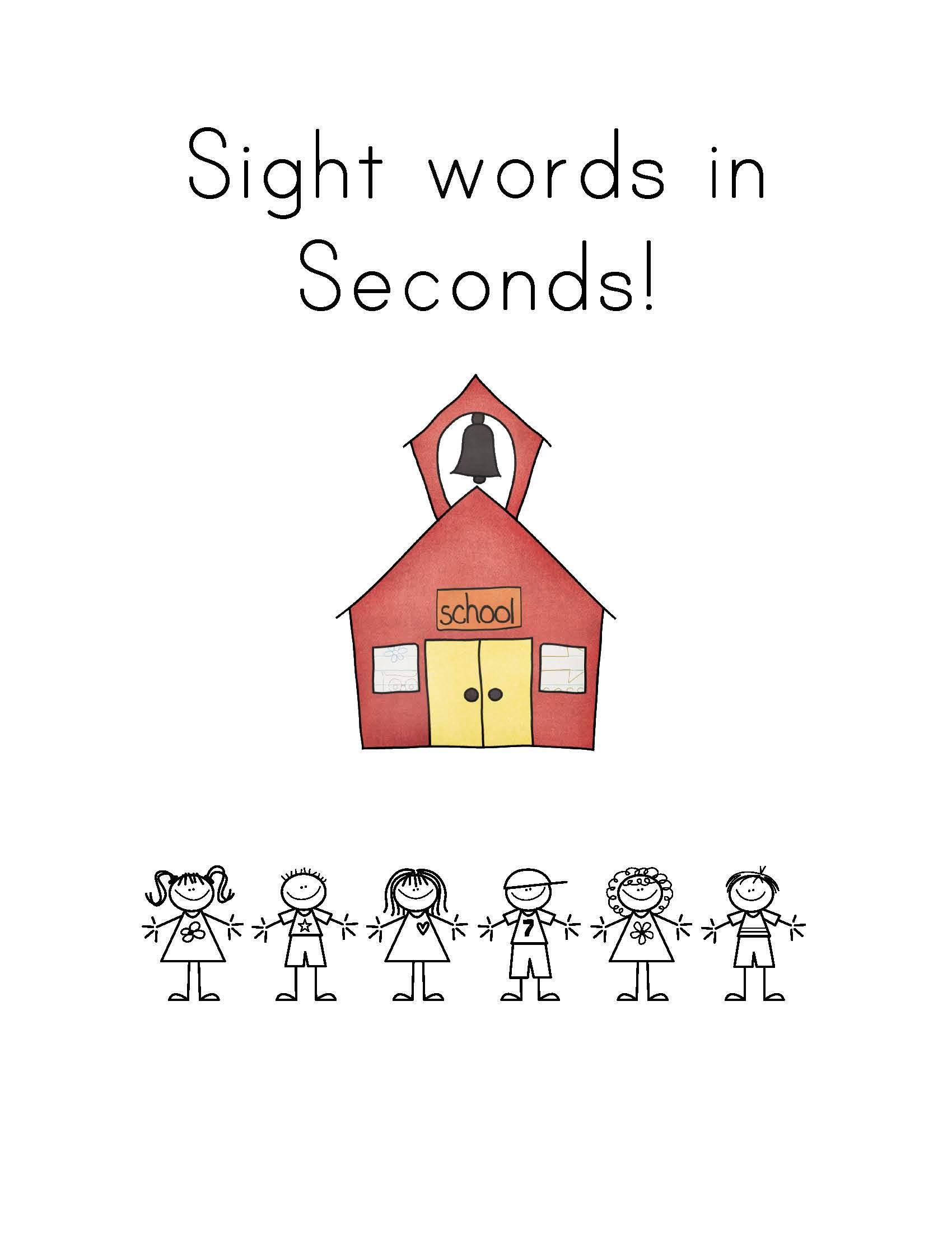 Sight Words in Seconds