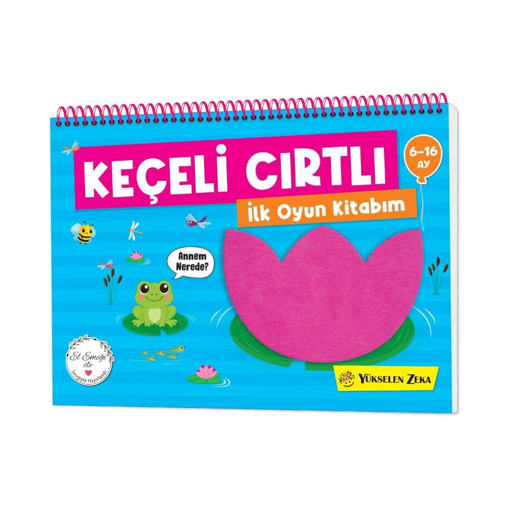 Keçeli Cırtlı İlk Oyun Kitabım [6-16 ay]