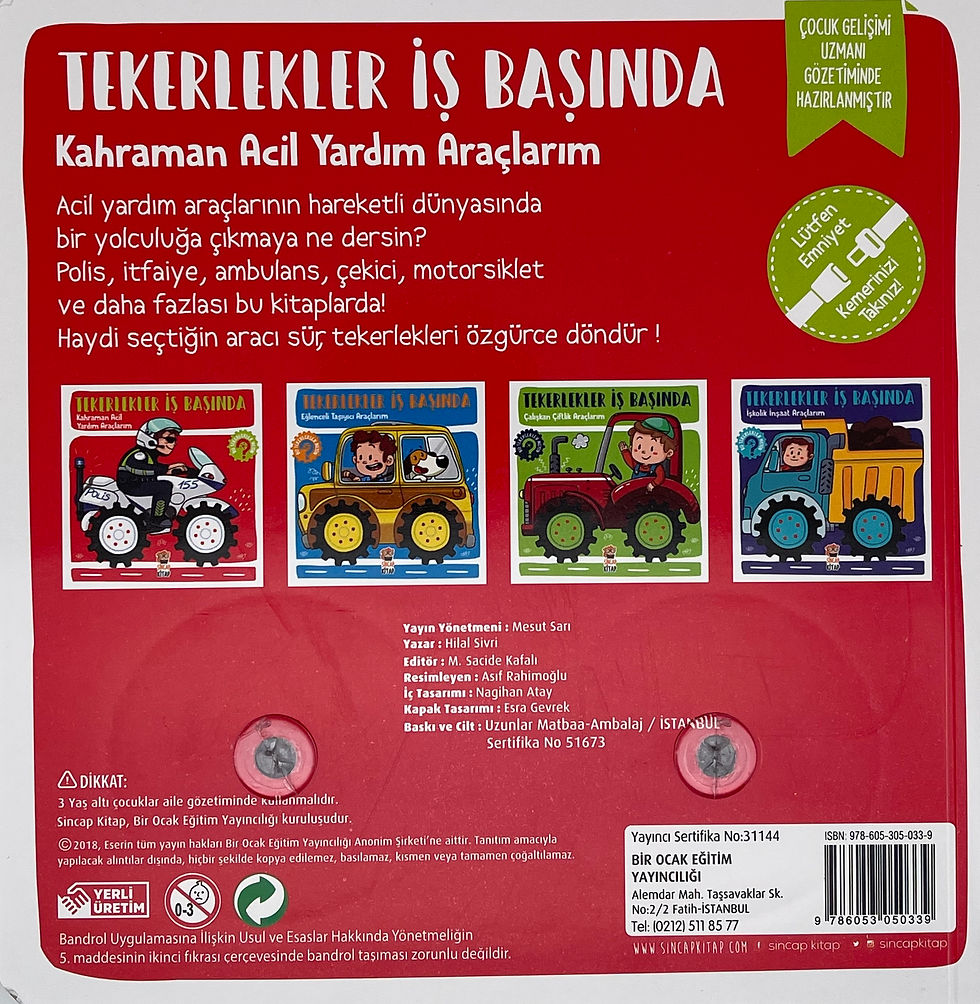 Miniaturbild: Tekerlekler İş Başında - Kahraman Acil Yardım Araçlarım