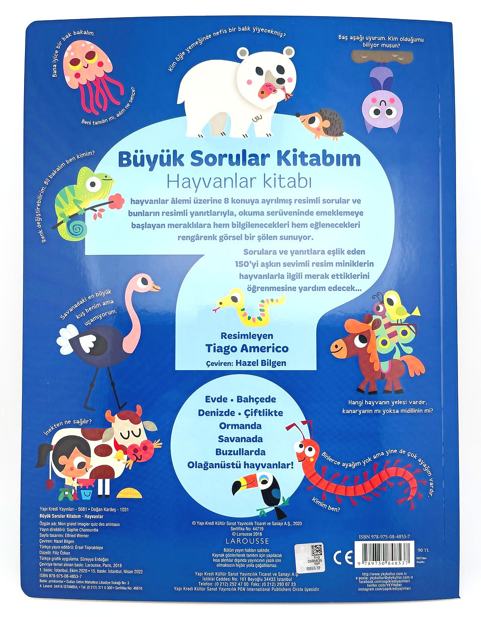Miniaturbild: Büyük Sorular Kitabım Hayvanlar