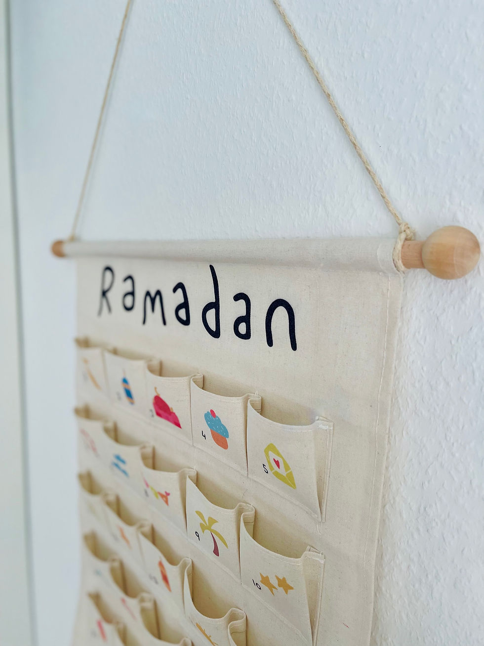 Miniaturbild: Ramadan Stoffkalender (inkl. holzstab)