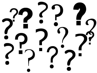 Image of multiple question marks