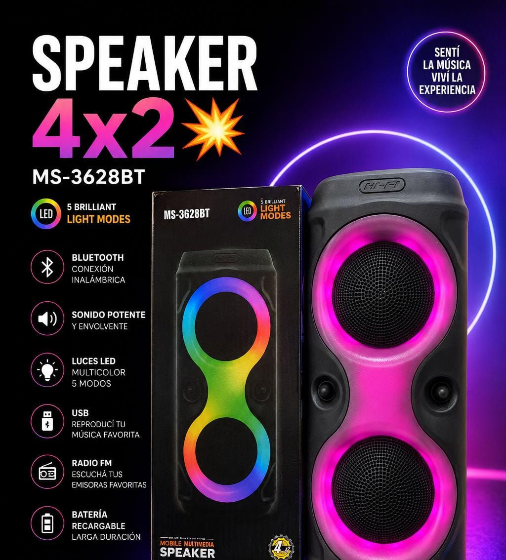 SPEAKER 4X2