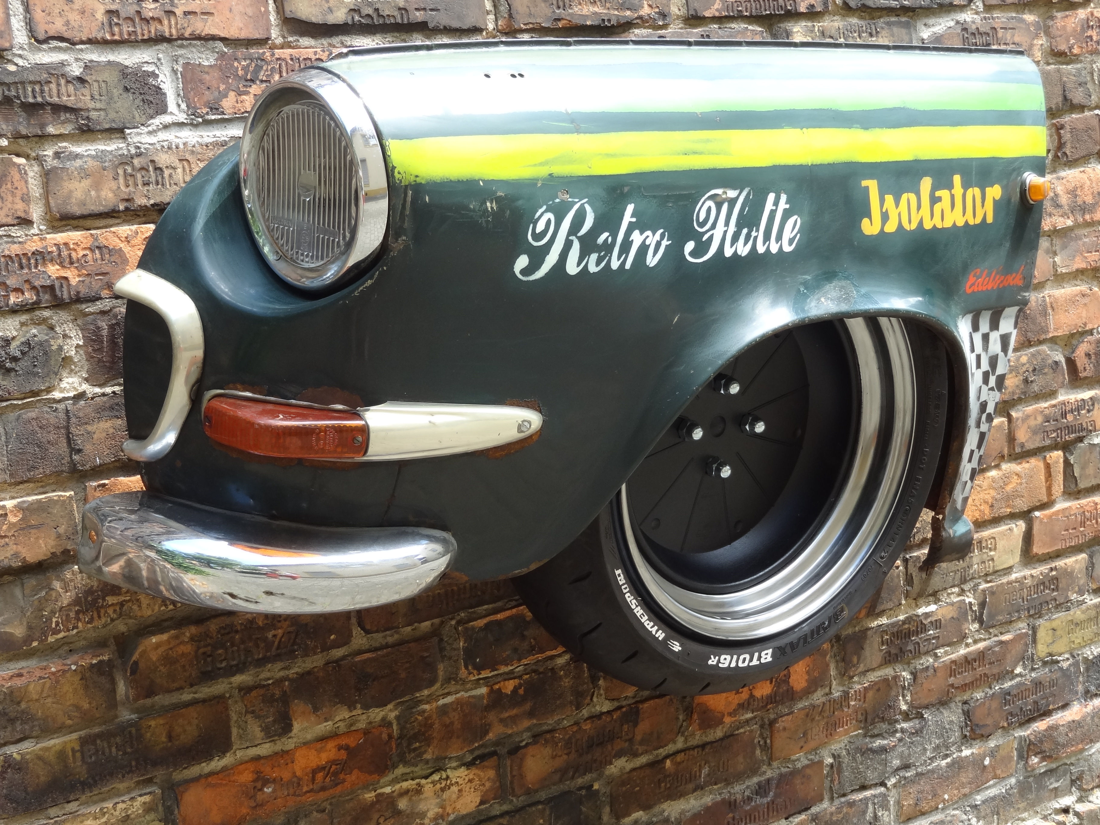 Wandbild, Holzbild, Autobild, Wanddeko für Autofans