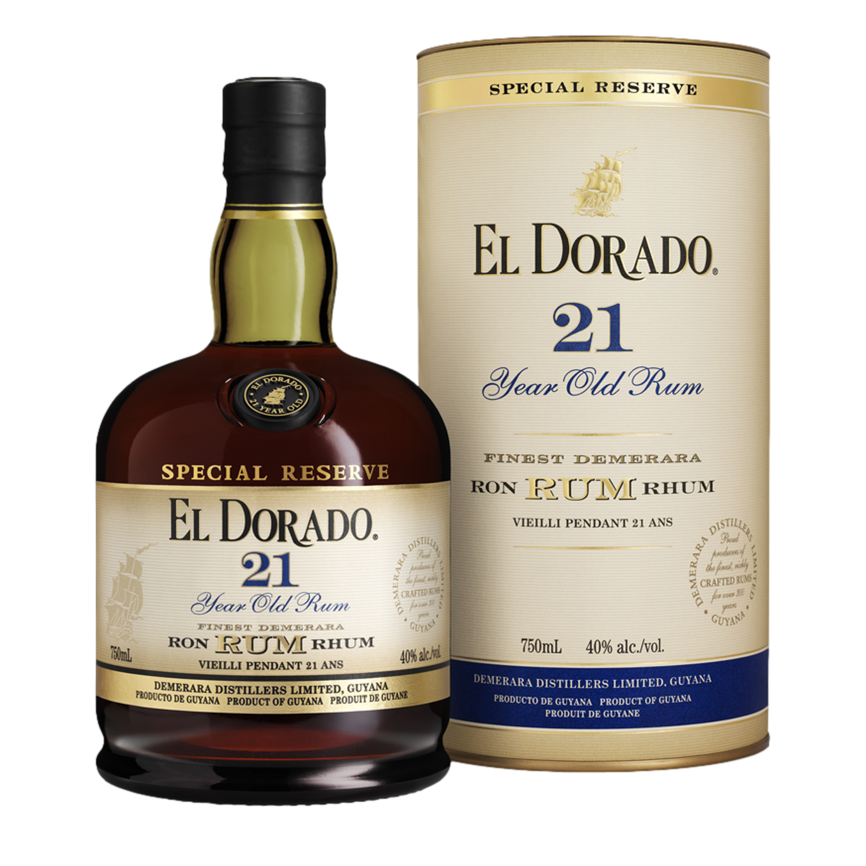 El Dorado 21 Year Old – A Masterpiece of Guyanese Rum Excellence