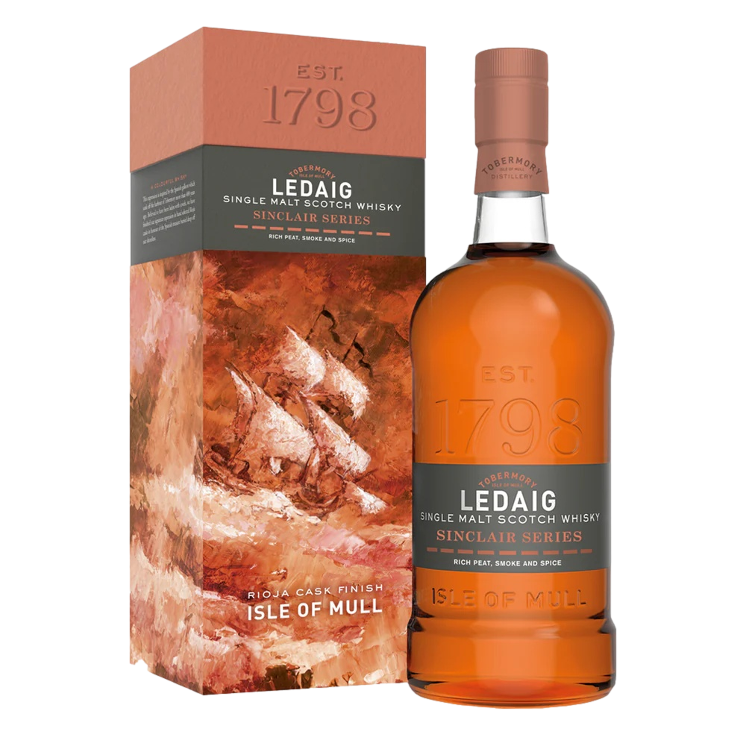 Ledaig Sinclair Series Rioja Cask Finish: A Tribute to Adventure