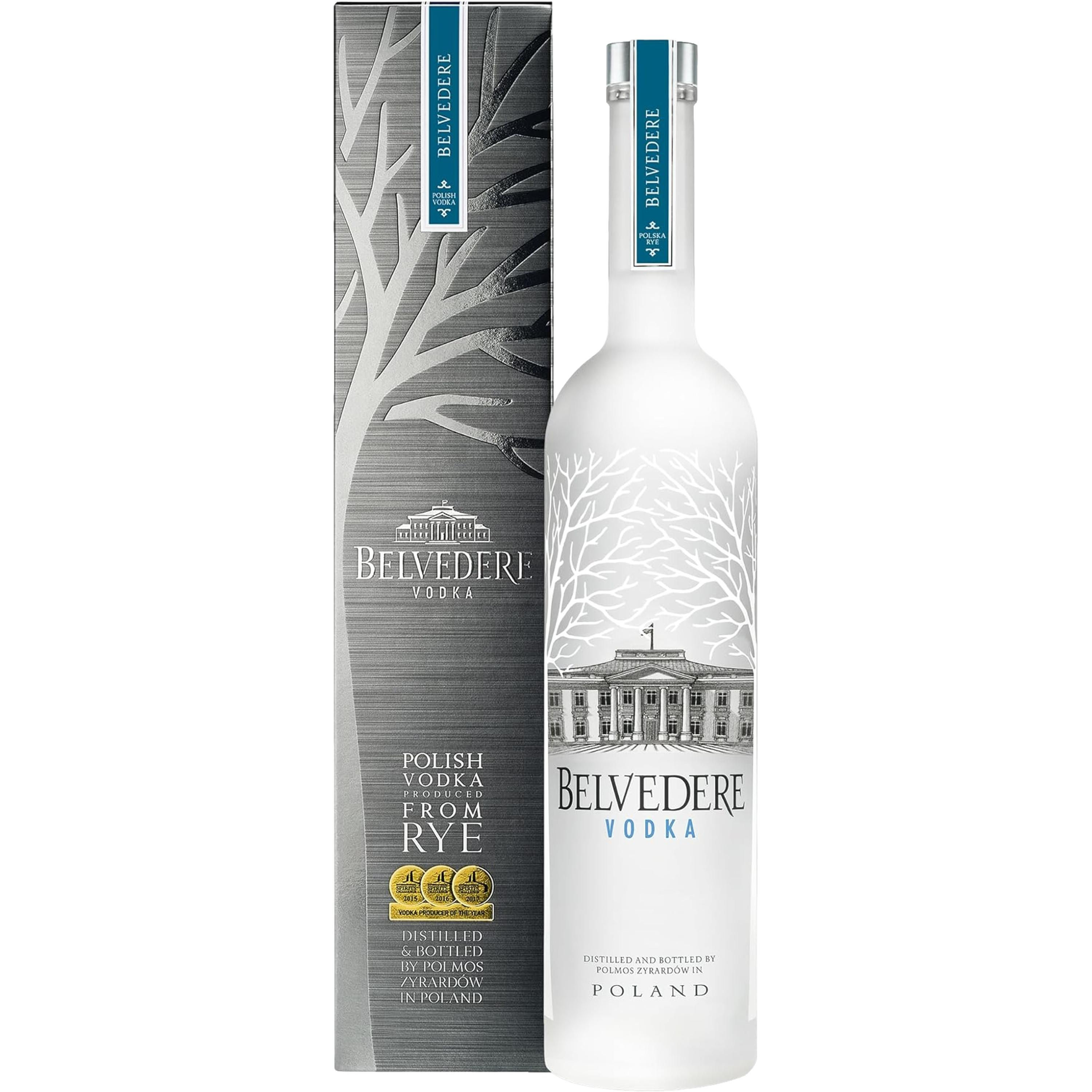 Belvedere Vodka Pure 70cl Gift Pack