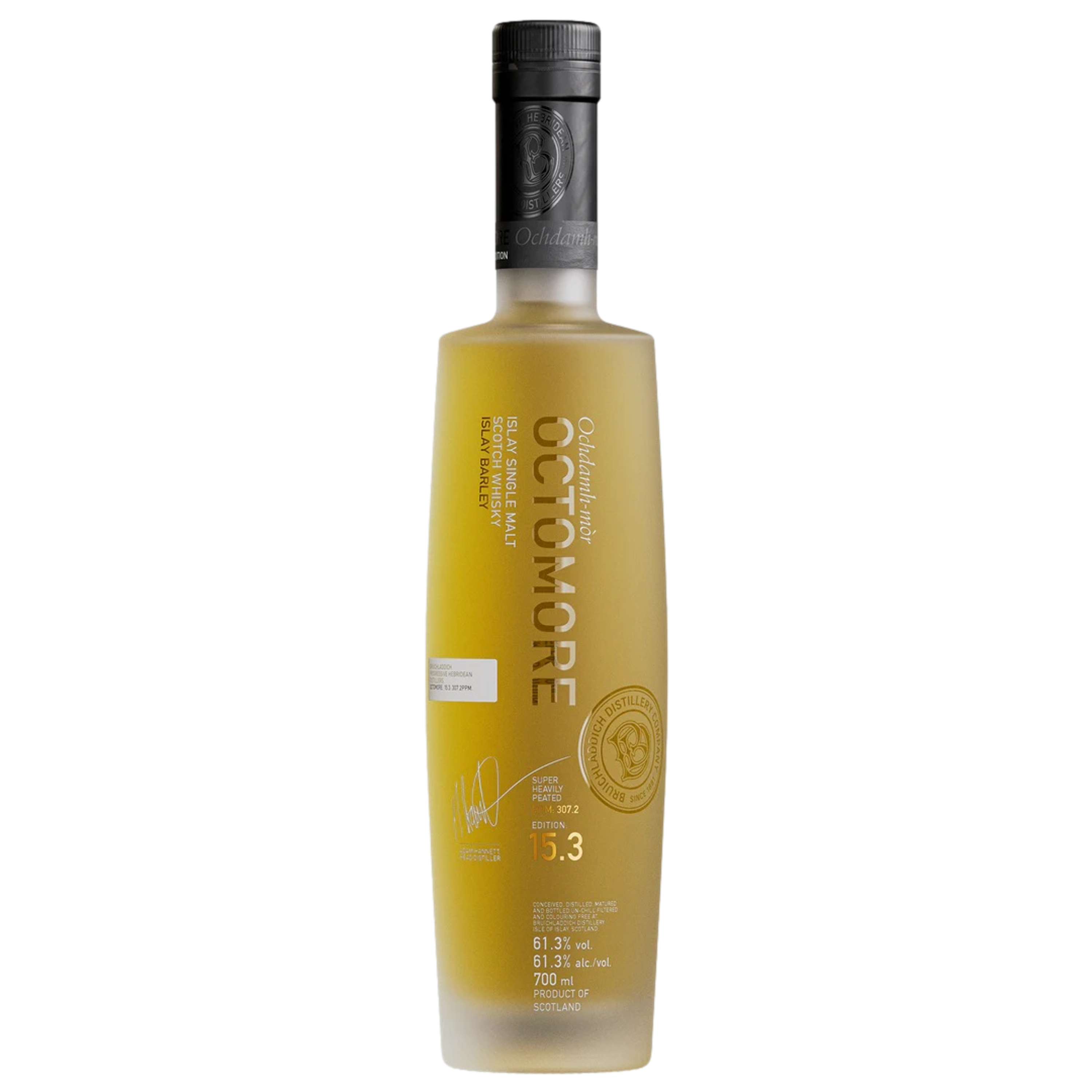 Octomore 15.3 - Islay Barley & Heavily Peated Single Malt